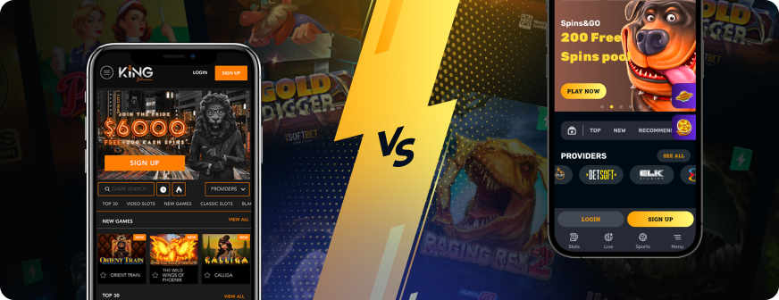 King Johnnie Mobile Versions